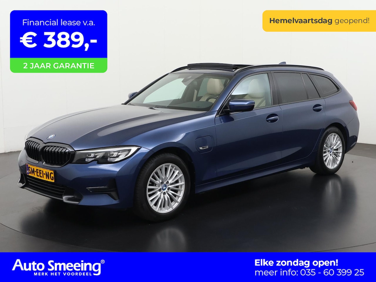 BMW 3-serie Touring - 320e Sport Line | Panoramadak | Trekhaak | Harman/Kardon | Zondag Open! - AutoWereld.nl