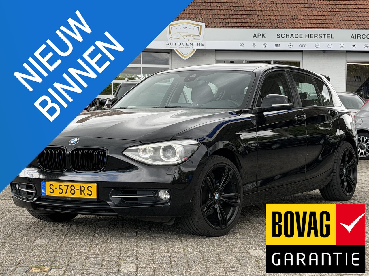 BMW 1-serie - 118i Business SPORT | BLACK EDITION | NAVI | KLIMA - AutoWereld.nl