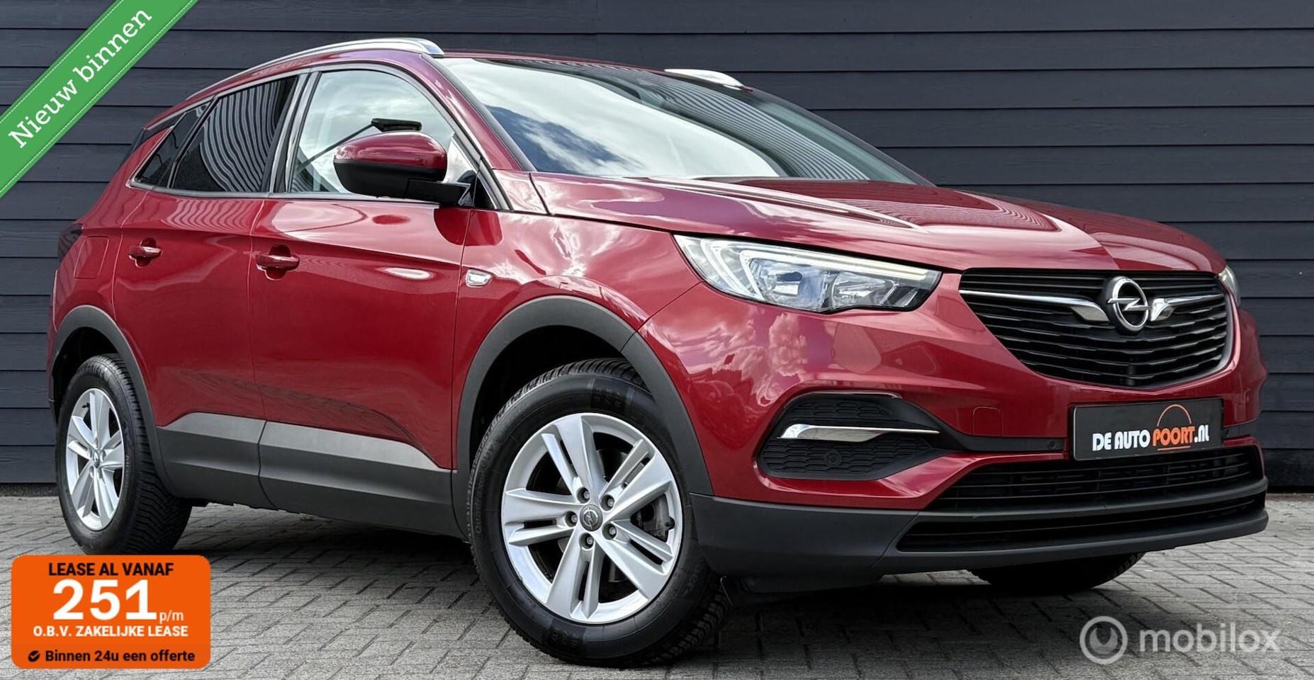 Opel Grandland X - 1.2 Turbo Edition LED/Lane/Winterpakket/ACC - AutoWereld.nl