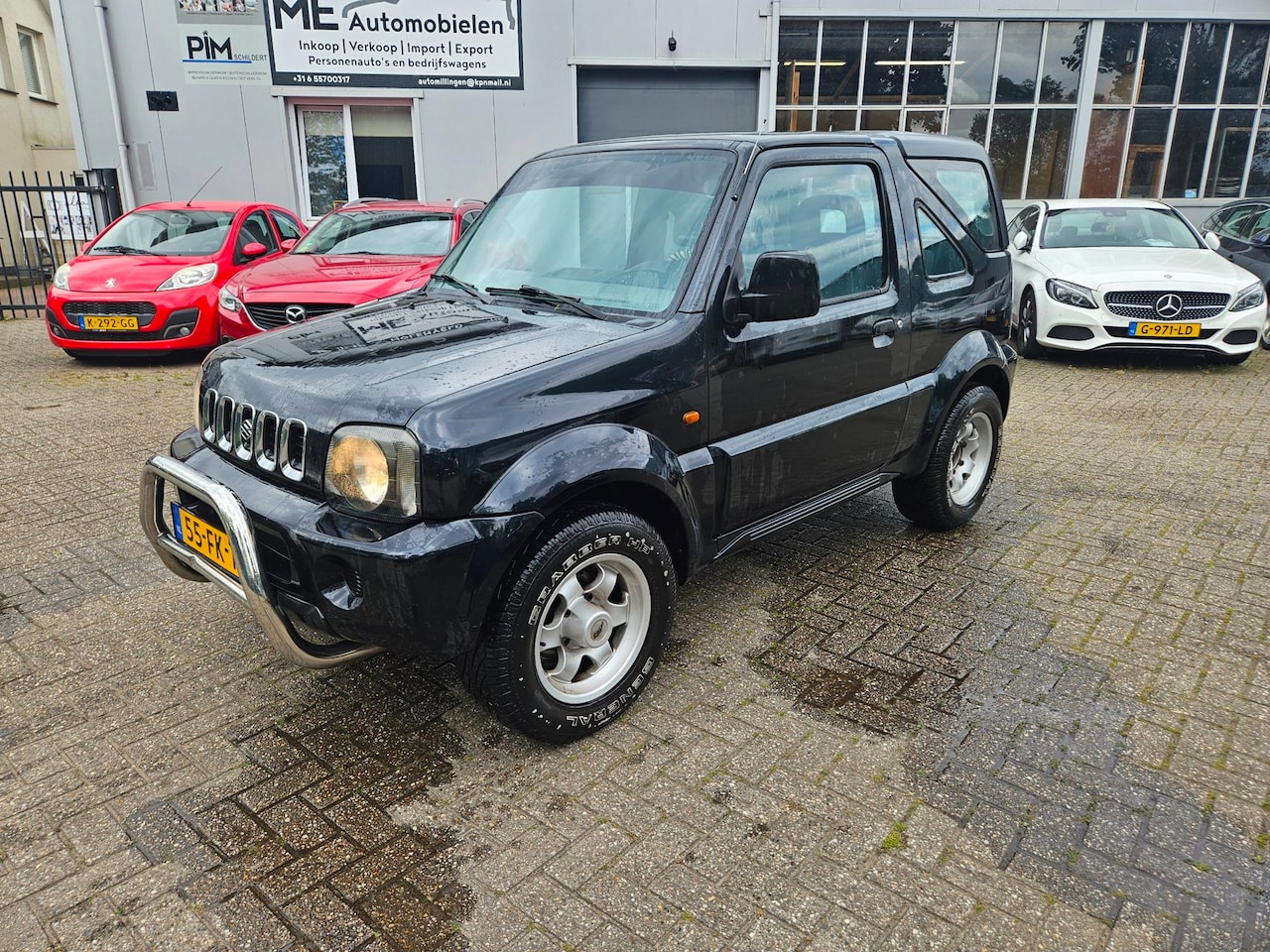 Suzuki Jimny - 1.3 JLX Cabrio Met hardtop 4x4 Bullbar - AutoWereld.nl