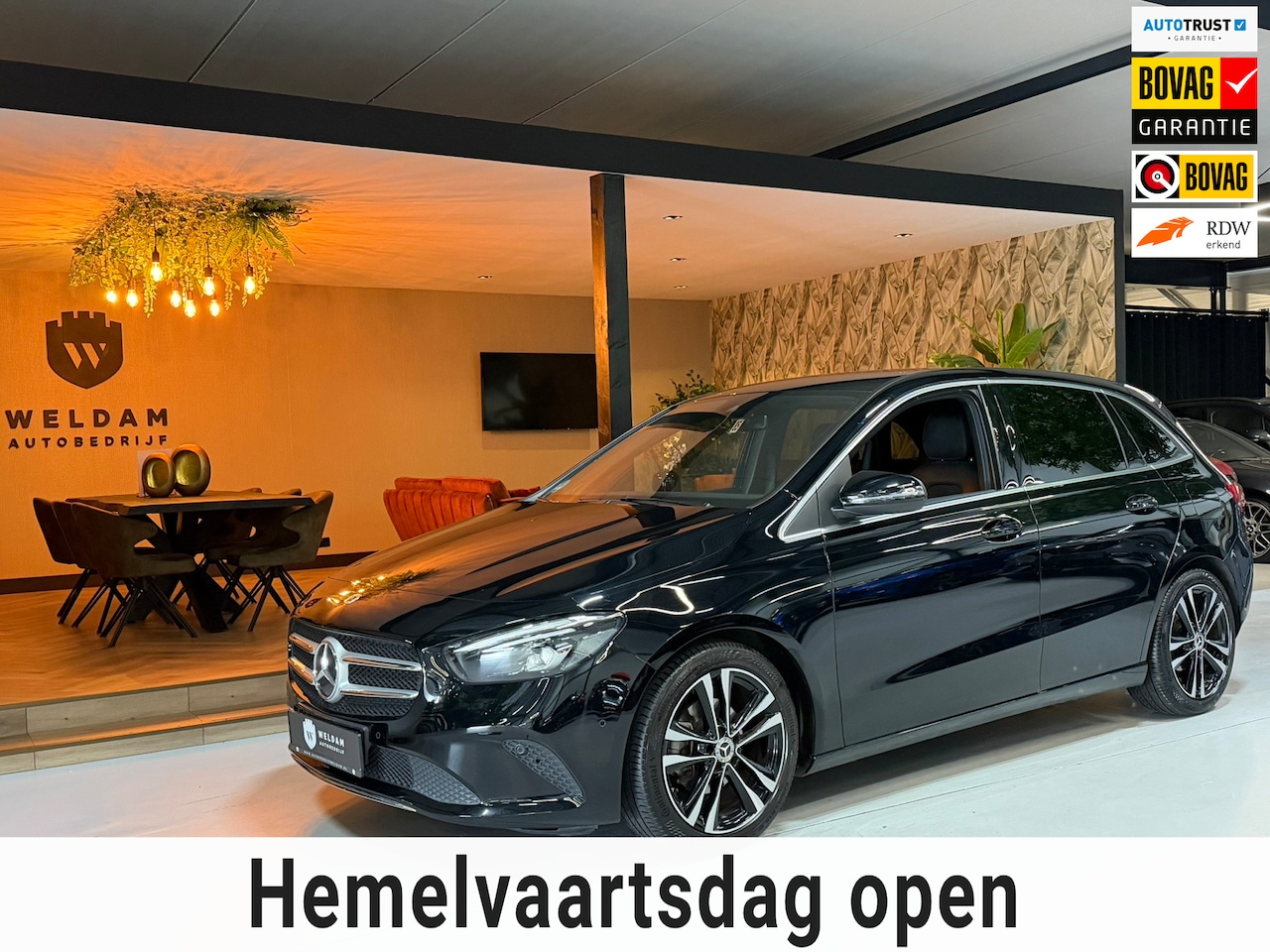 Mercedes-Benz B-klasse - 180 Business Solution Garantie Carplay Ambient Elek Achterklep Camera StoelVW Cruise Navi - AutoWereld.nl