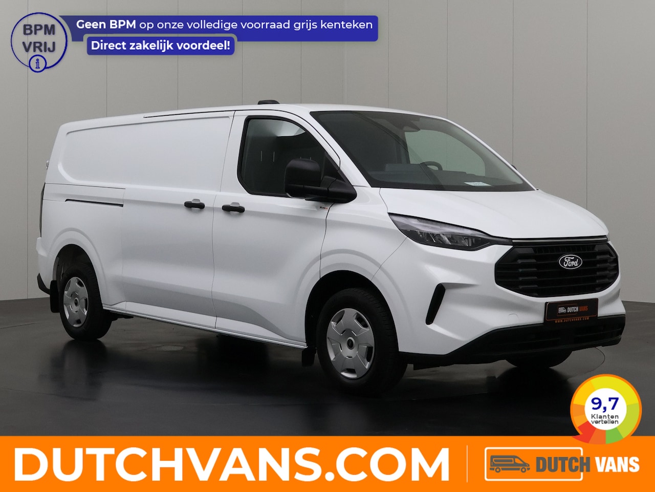 Ford Transit Custom - 2.0TDCi 136PK Business Digital Cockpit | Leder | Multimedia | Camera | Airco | Cruise | 3- - AutoWereld.nl