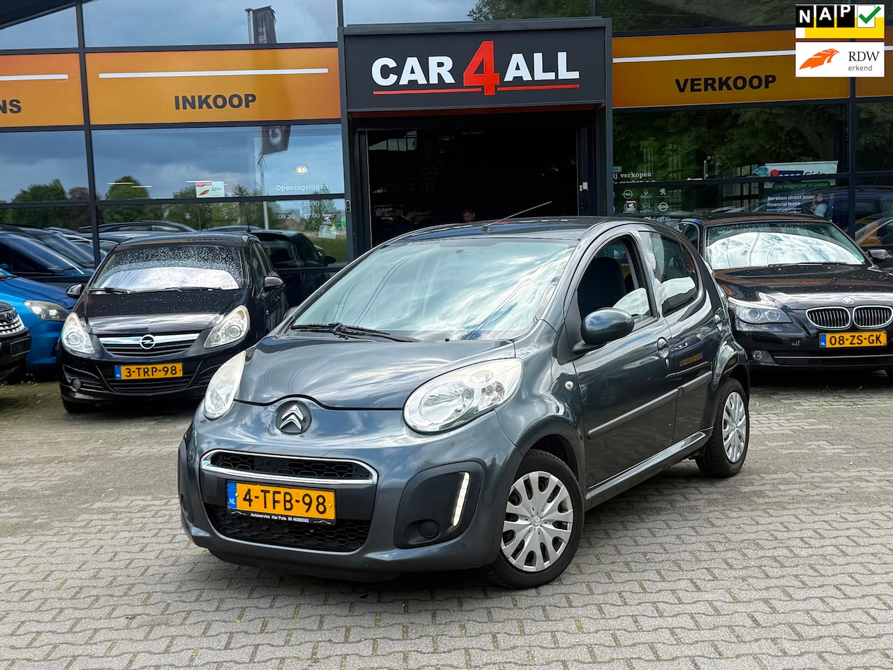 Citroën C1 - 1.0 Collection AIRCO/BLUETOOTH/ELEKRAMEN/5DEURS/NAP/ - AutoWereld.nl
