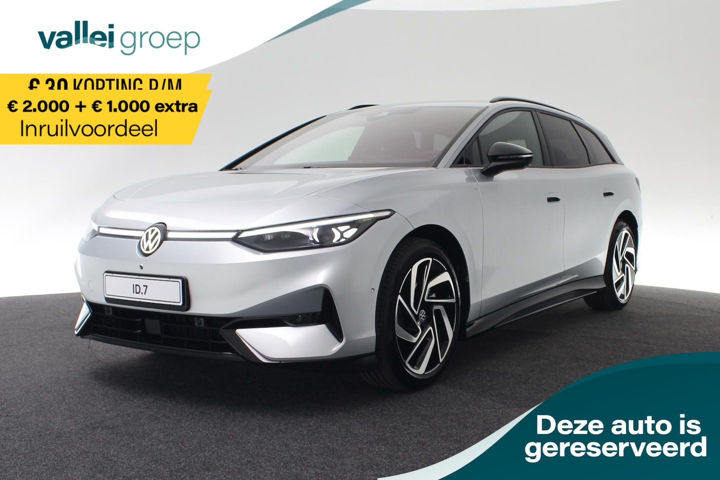 Volkswagen ID.7 Tourer - Pro Business 77 kWh Pro Business 77 kWh 286 pk - AutoWereld.nl