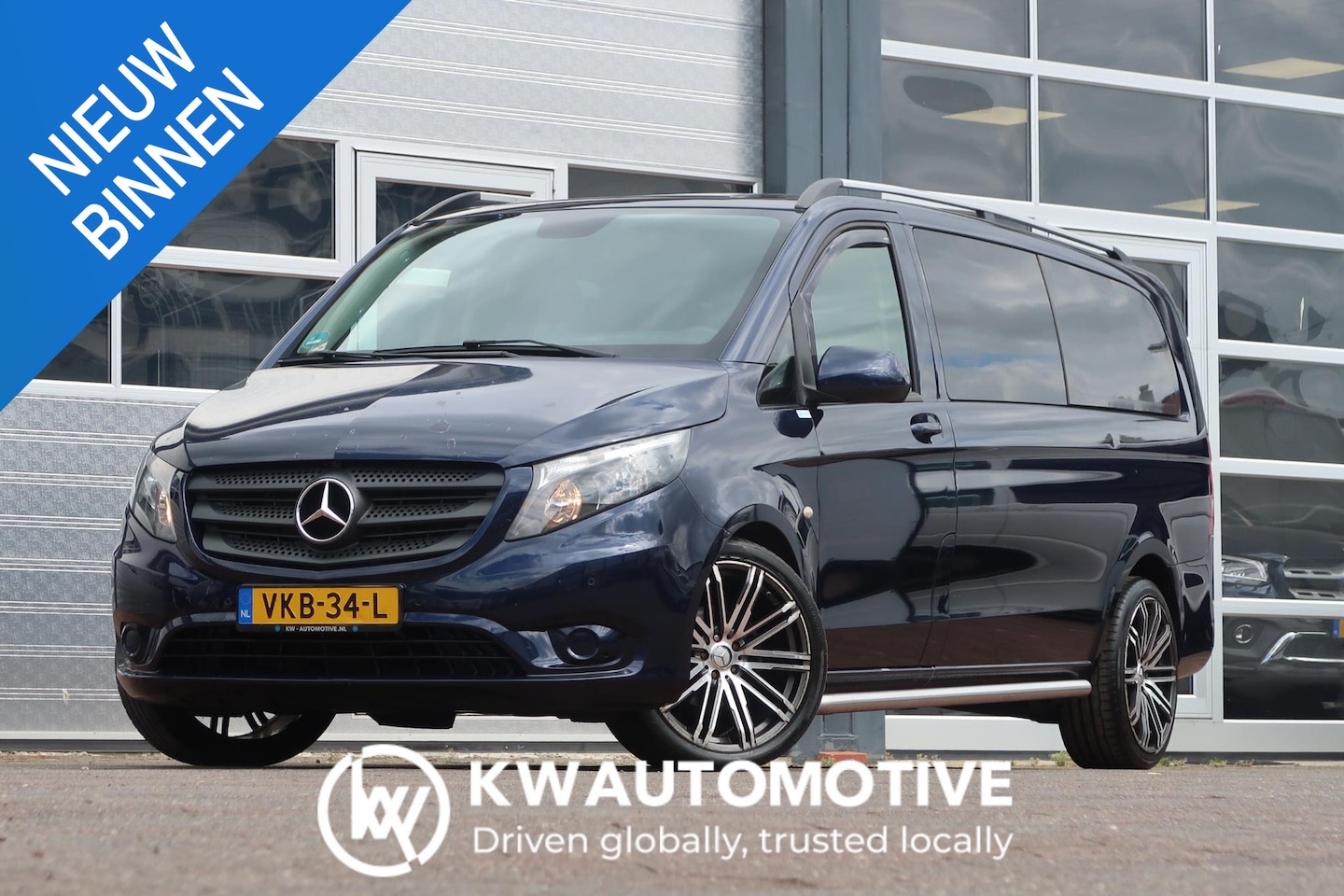 Mercedes-Benz Vito - 116 CDI Extra Lang DC AUT/ CAMERA/ CLIMA/ CRUISE/ NAVI - AutoWereld.nl