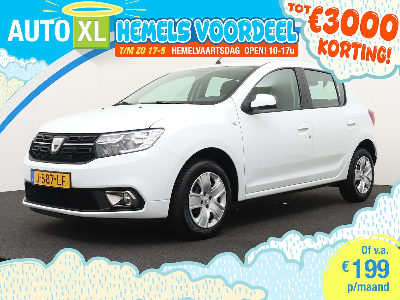Dacia Sandero - 0.9 90 PK TCe Easy-R Comfort Cruise Airco LED - AutoWereld.nl