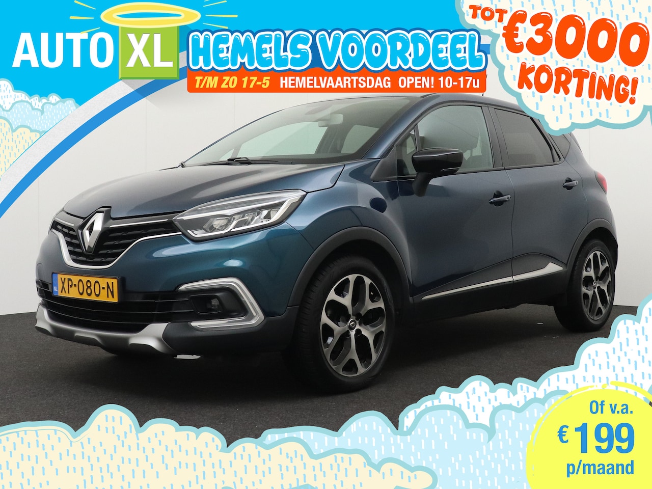 Renault Captur - 0.9 90 PK TCe Intens Camera Dodehoek Navi LED-Pure 17'LMV - AutoWereld.nl