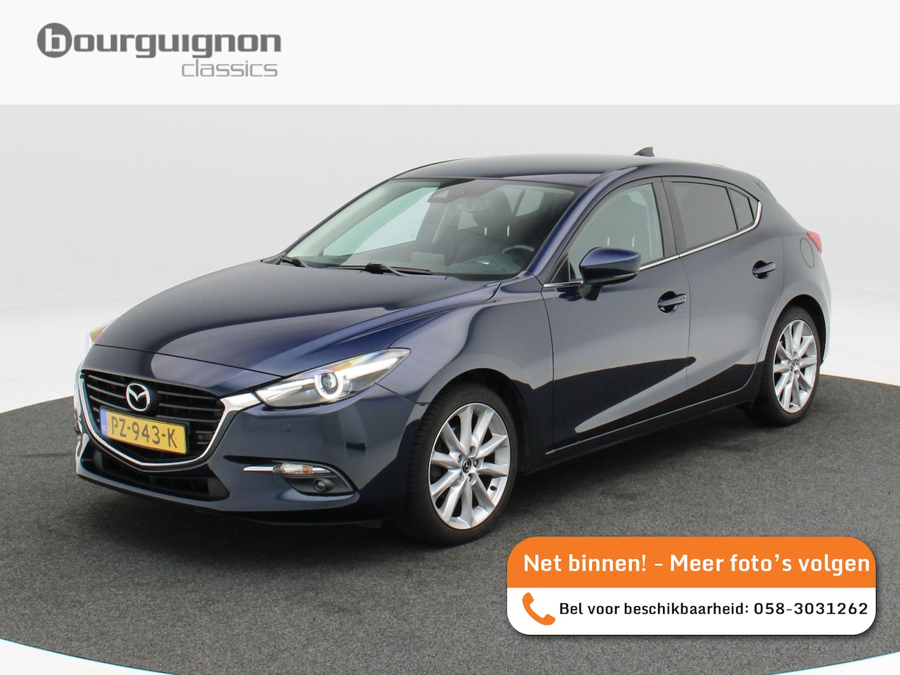 Mazda 3 - 2.0 SkyActiv-G 120 SkyLease GT | Stoel/Stuurverwarming | Camera | Climatronic | Cruise Con - AutoWereld.nl