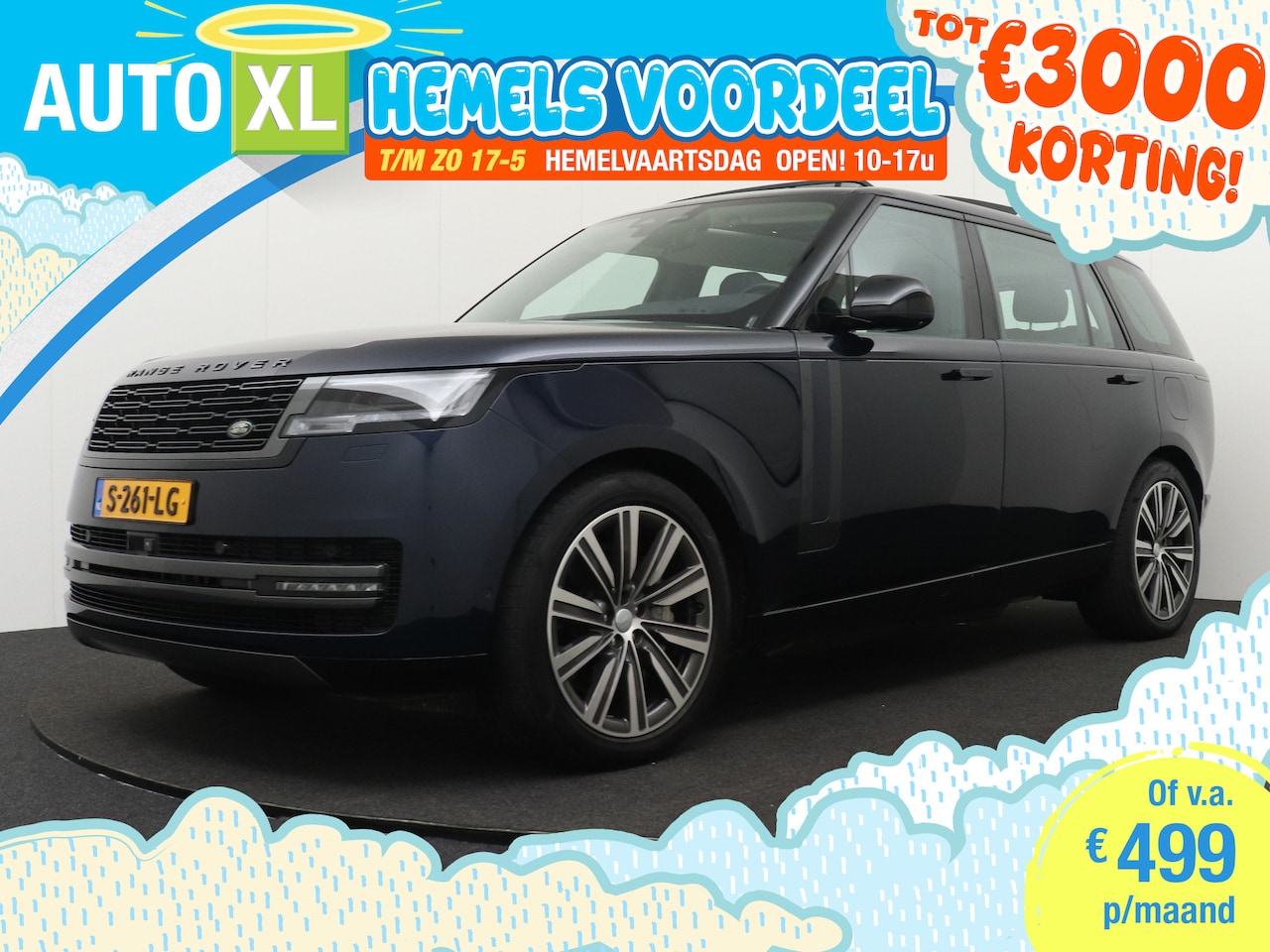 Land Rover Range Rover - 3.0 P440e LWB HSE PHEV Pano-Dak Soft Close 22'LMV - AutoWereld.nl