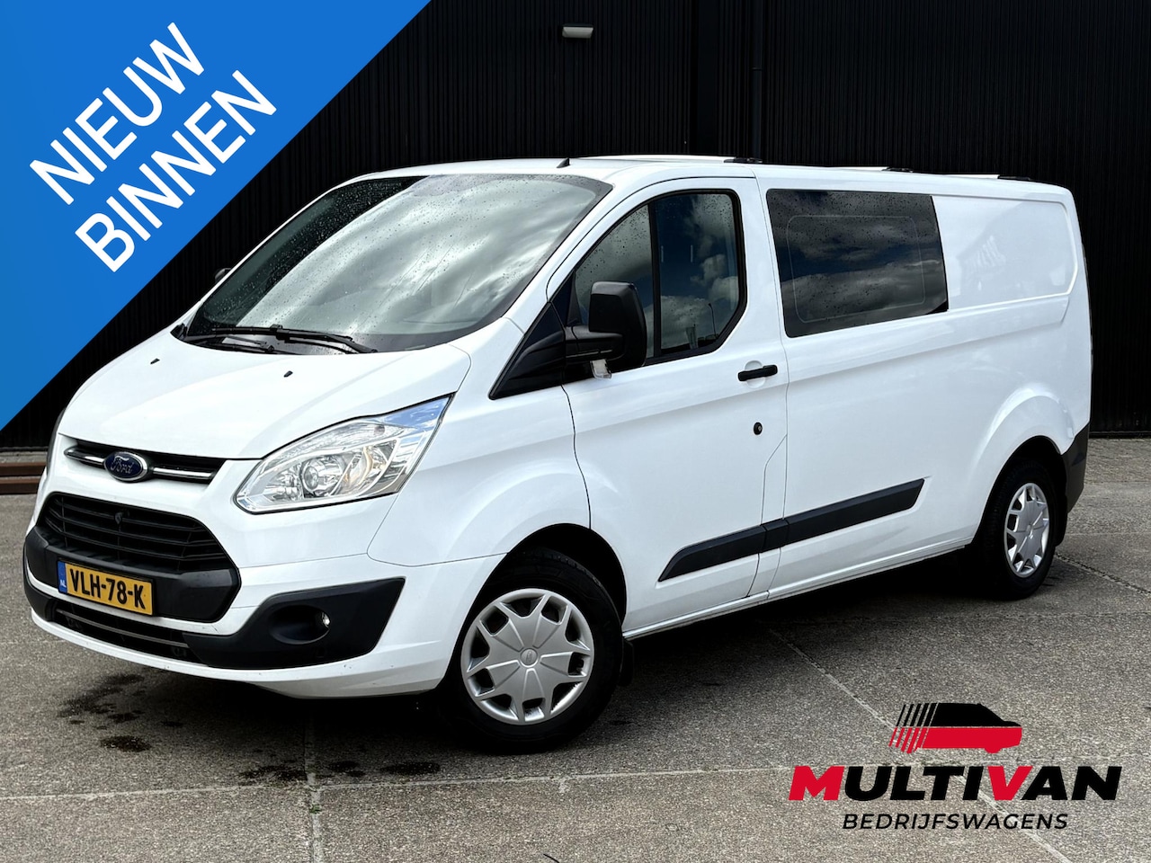 Ford Transit Custom - 340 2.0 TDCI L2H1 Ambiente DC 340 2.0 TDCI L2H1 Ambiente DC | DAKDRAGERS | 130PK - AutoWereld.nl