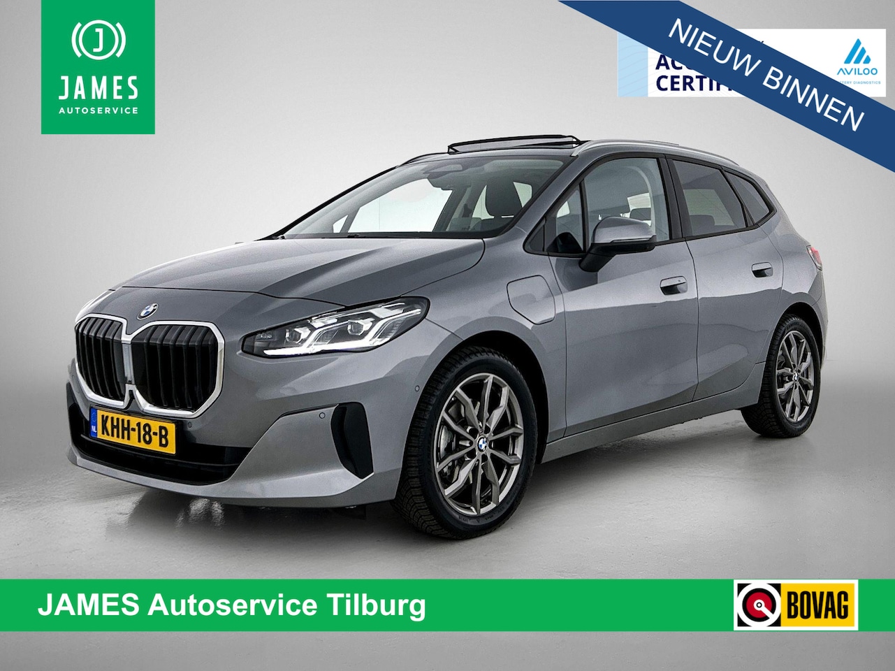 BMW 2-serie Active Tourer - Plug-In Hybrid 225e xDrive PANORAMADAK | MEM. STOEL | 360° CAMERA | HEAD-UP - AutoWereld.nl