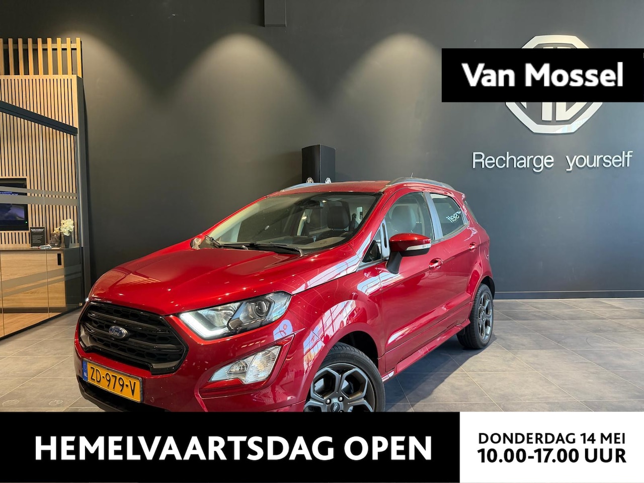 Ford EcoSport - 1.0 EcoBoost ST-Line | Trekhaak | - AutoWereld.nl