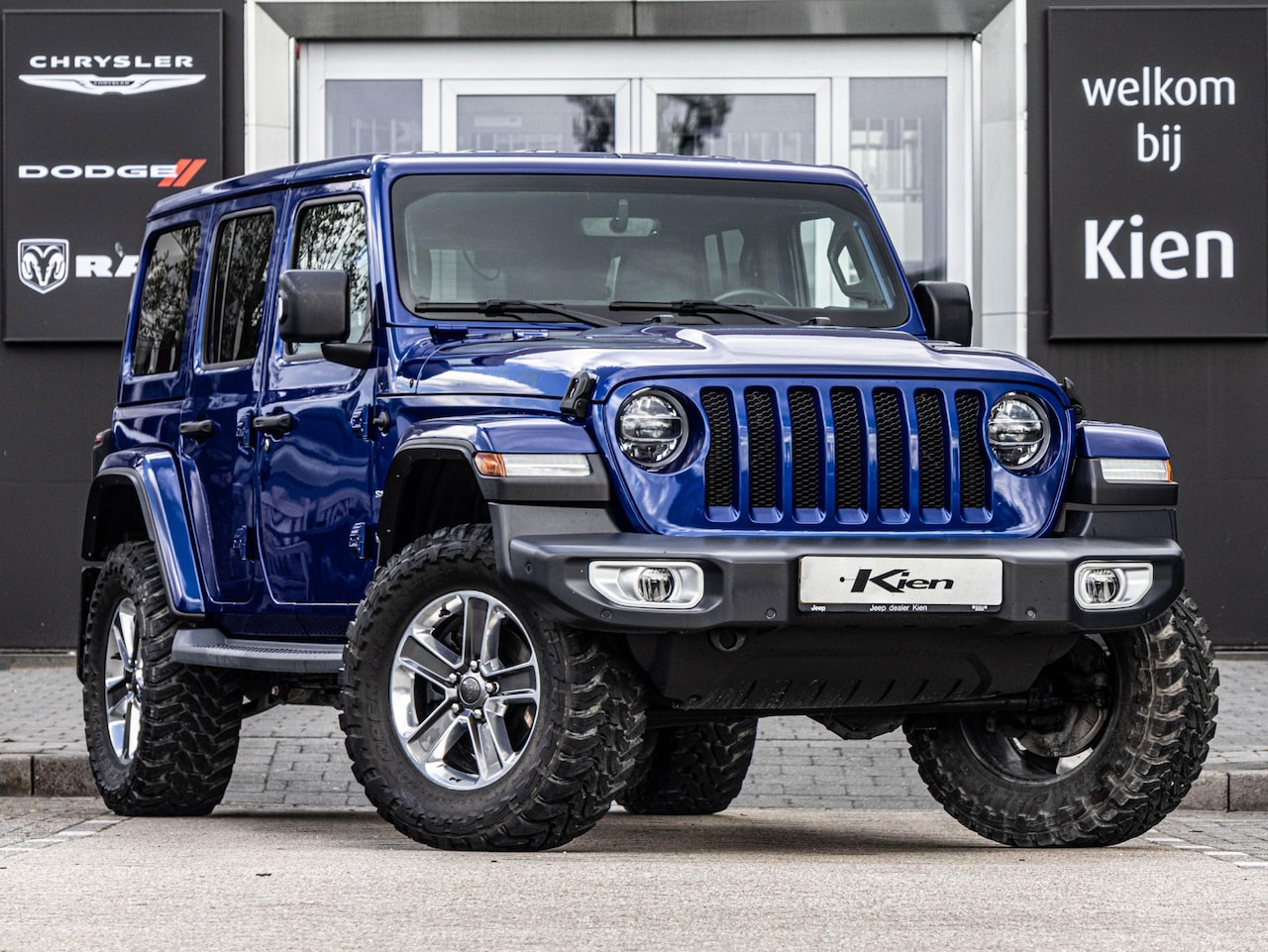 Jeep Wrangler - 2.0T Sahara | LPG Navigatie | Lederen bekleding | Keyless entry | - AutoWereld.nl