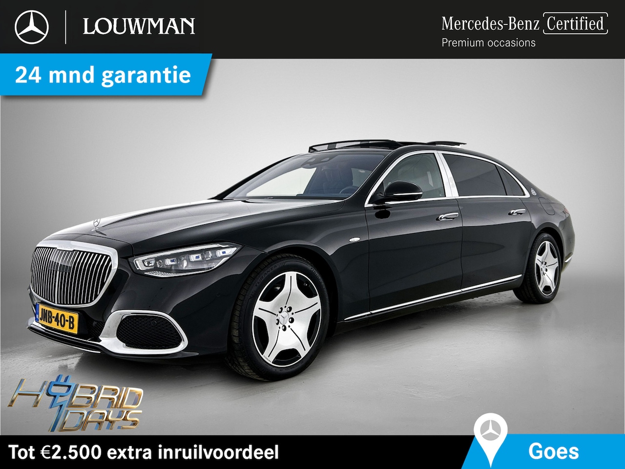 Mercedes-Benz S-klasse - 580 e 4MATIC Maybach | Glas coating Protech Evo+ | 368 pk | Exclusief pakket | Alarm Klass - AutoWereld.nl
