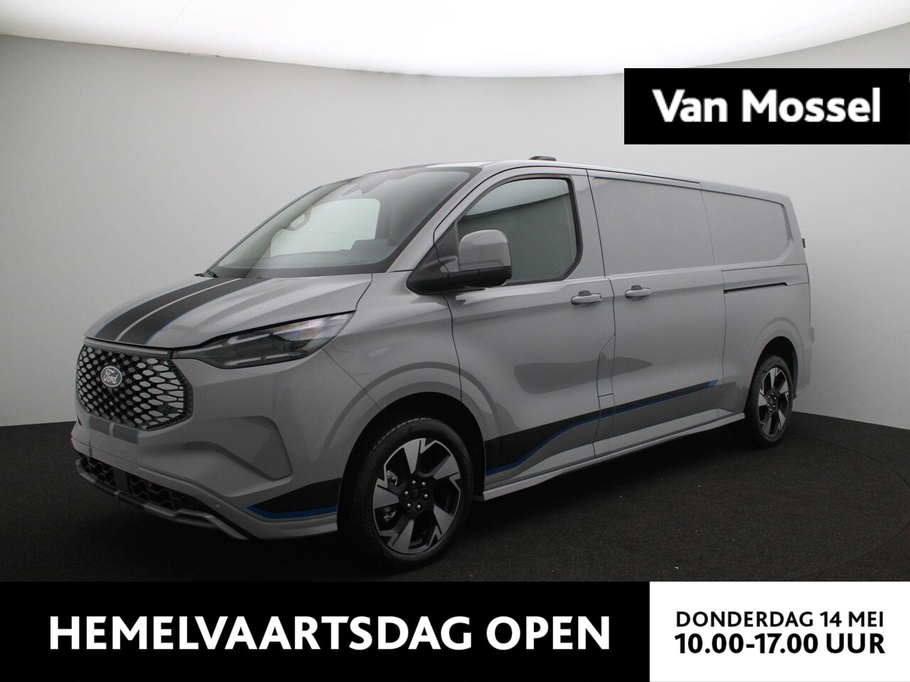 Ford E-Transit Cust. - 320 L2H1 Sport 65 kWh | Te bestellen | Dubbele schuifdeur | Driver assistance pack | 19 in - AutoWereld.nl