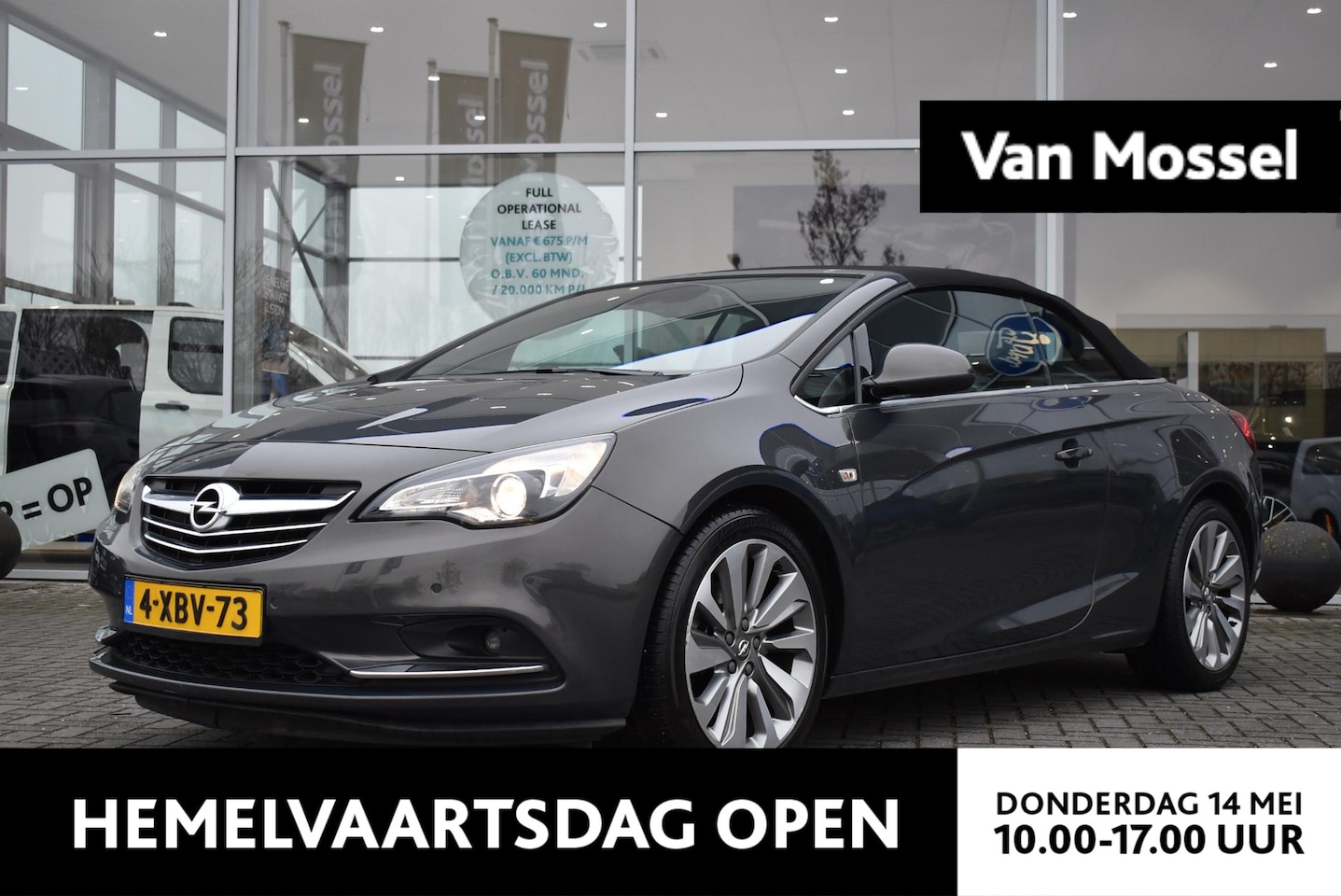 Opel Cascada - 1.4 Turbo ecoFLEX Cosmo | Cabriolet | Climate Control | Cruise Control | Lederenstoelen + - AutoWereld.nl