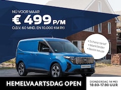 Ford Transit Courier - Trend 44 kWh | VANAF 0, 99% RENTE | 293 KM ACTIERADIUS | 726 KG LAADVERMOGEN | ANDROID AUT