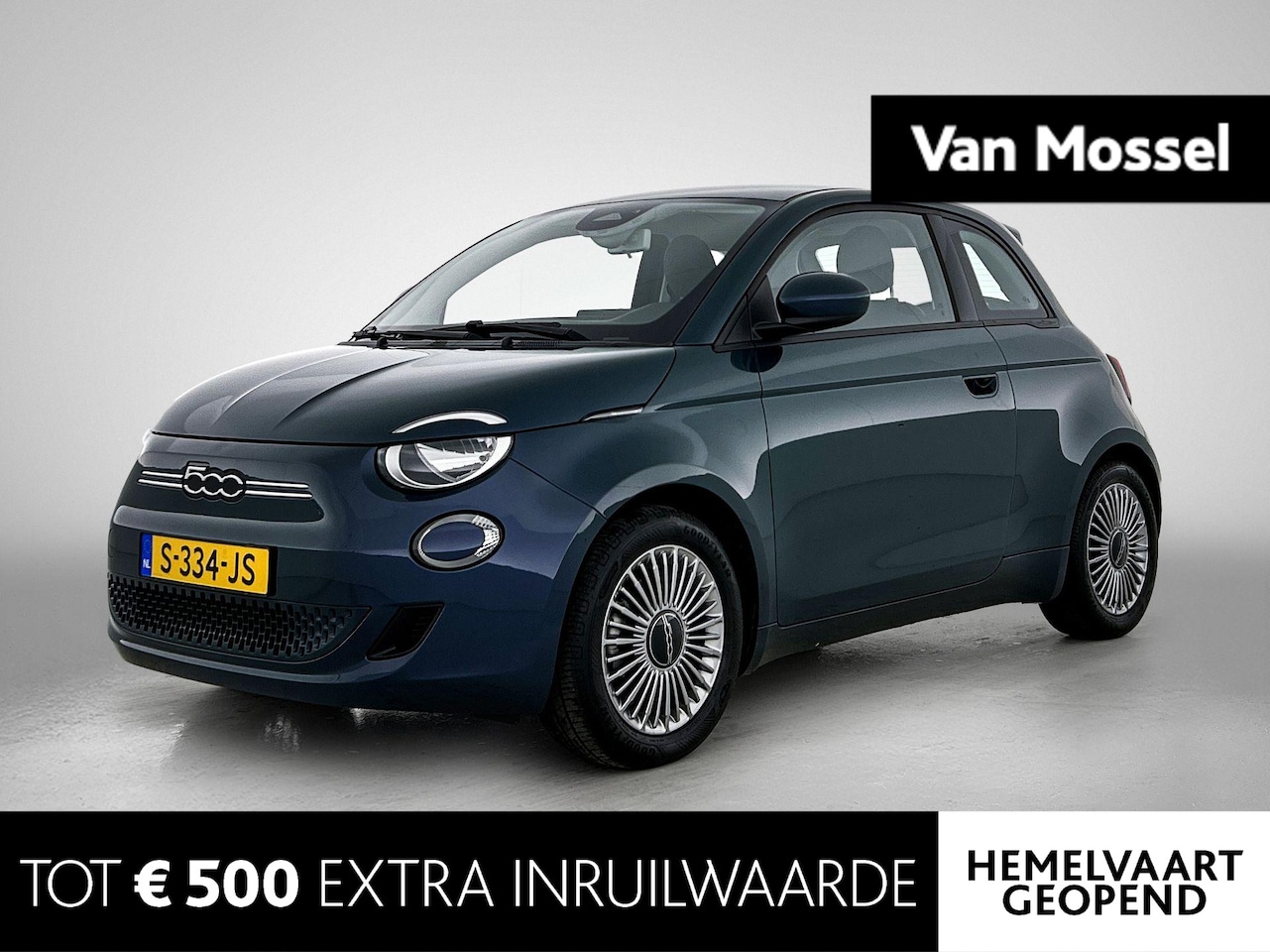 Fiat 500 - Icon 42 kWh | Climate Control / ECC | Licht metalen velgen 16 inch | Cruise control | Navi - AutoWereld.nl