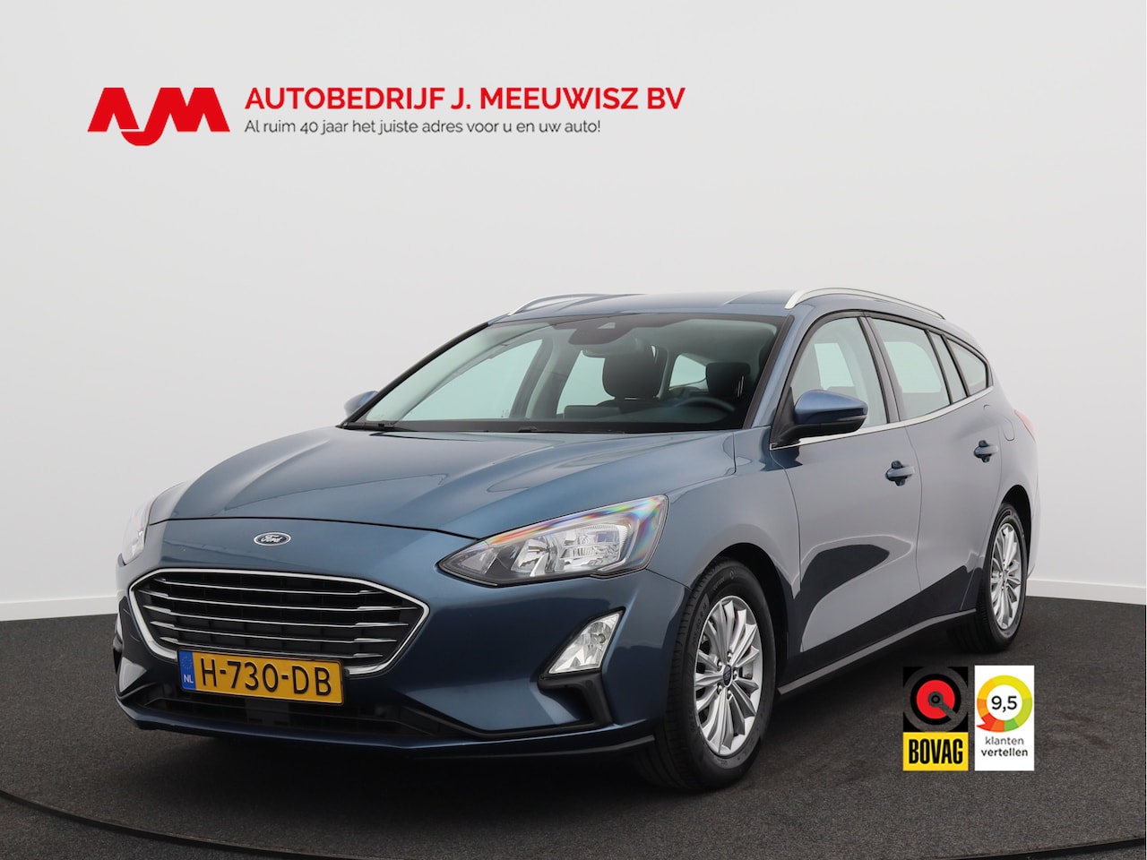 Ford Focus Wagon - 1.5 EcoBoost Titanium Business/ lage km! - AutoWereld.nl