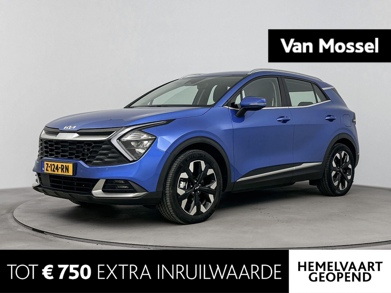 Kia Sportage - 1.6 T-GDi Plug-in Hybrid AWD DynamicLine 266PK | Automaat | Trekhaak 1350KG | Navigatie | - AutoWereld.nl