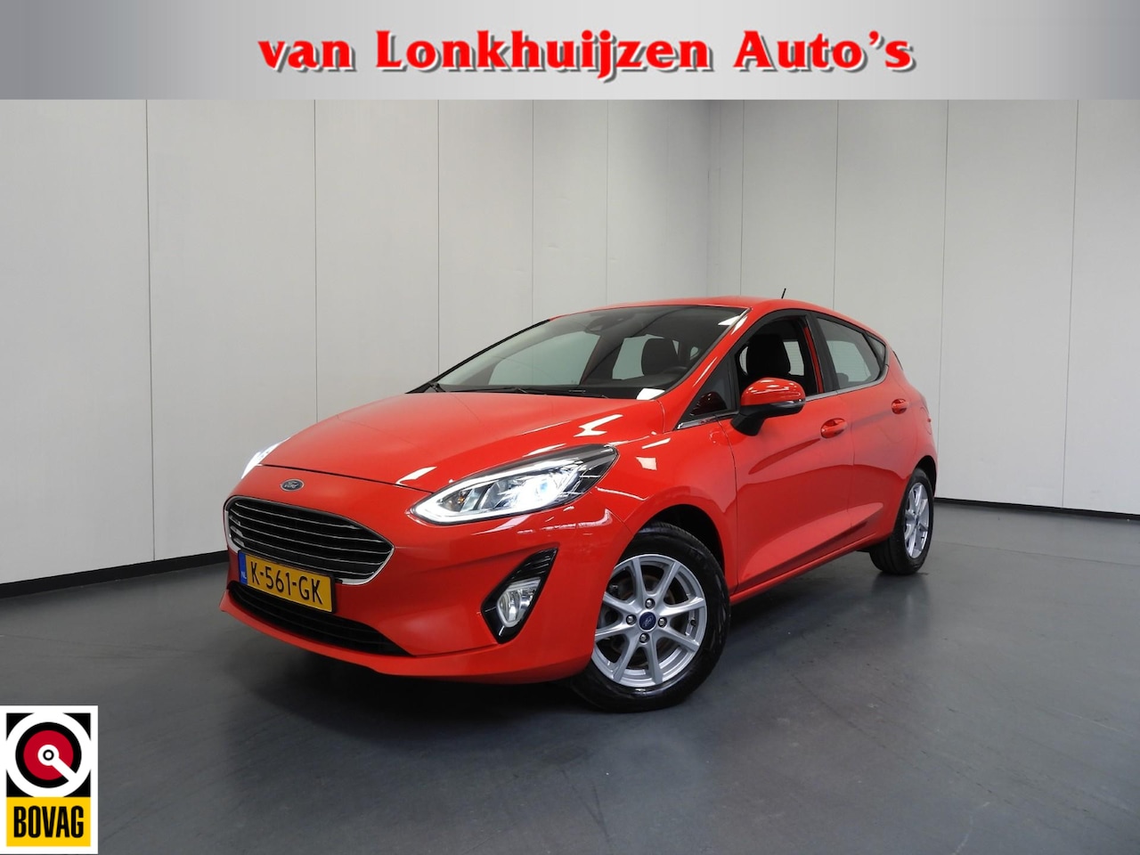 Ford Fiesta - 1.0 EcoBoost Titanium NAVI-APP/CLIMA/CRUISE/LED/PDC! - AutoWereld.nl