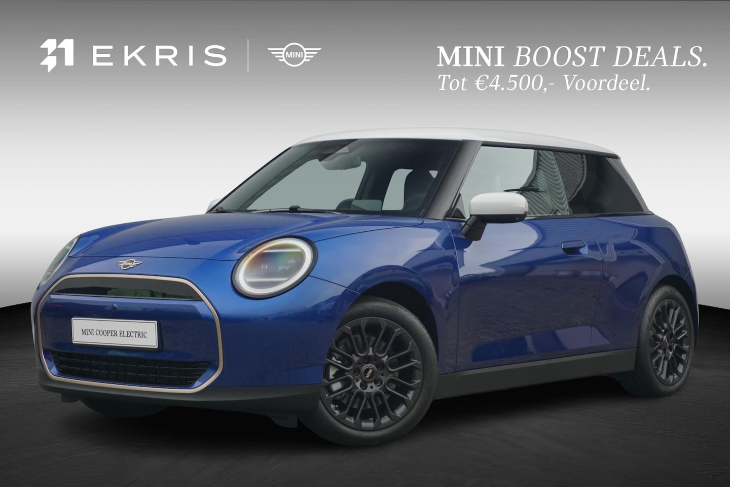 MINI Cooper - 3-deurs E Favoured Trim | Pakket L | Comfort Access | Panoramadak | Stoel & Stuurverwarmin - AutoWereld.nl