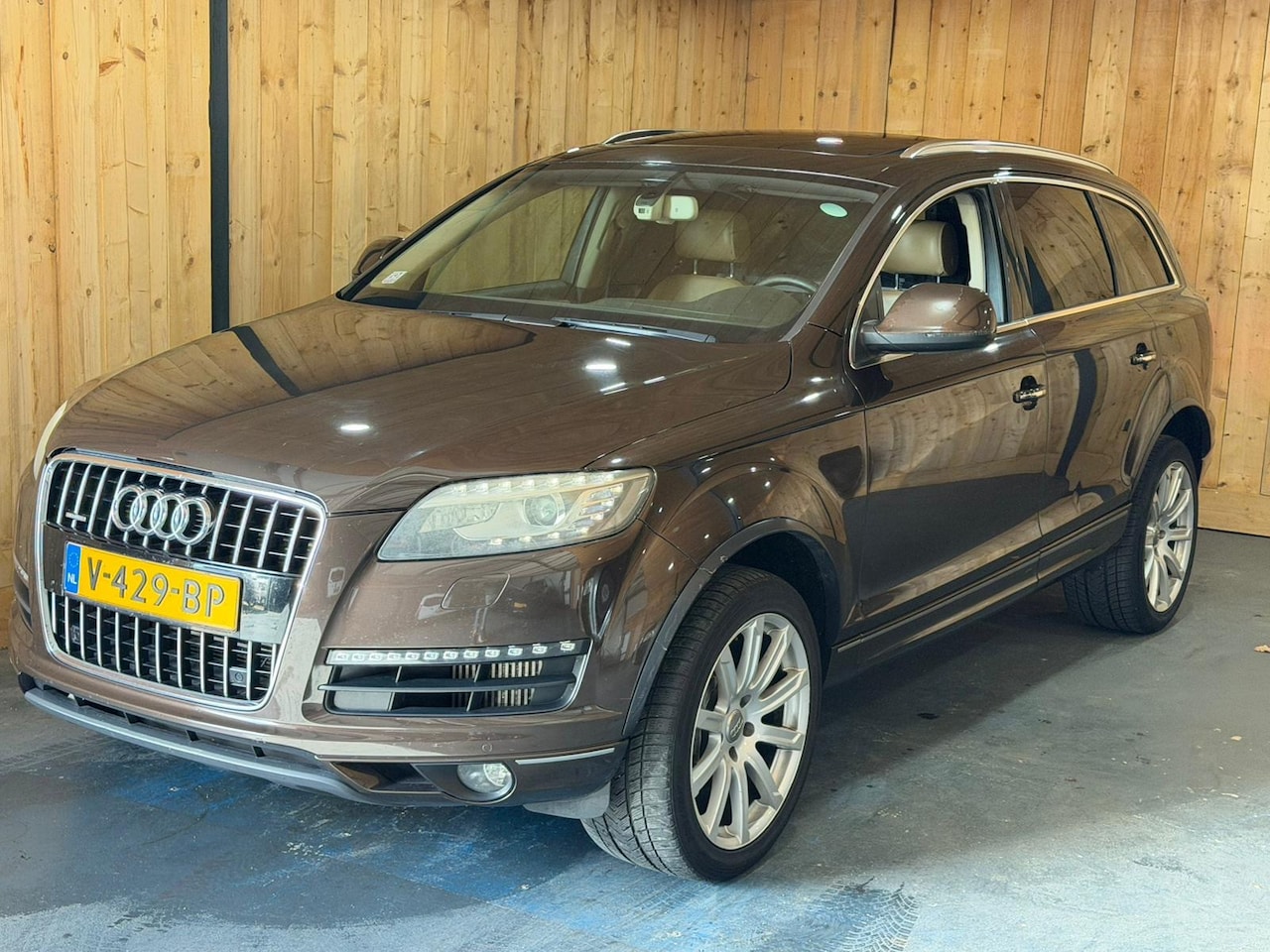 Audi Q7 - 3.0 TDI Quattro 2009 Facelift Grijs Kenteken Marge Bedrijfsauto - AutoWereld.nl