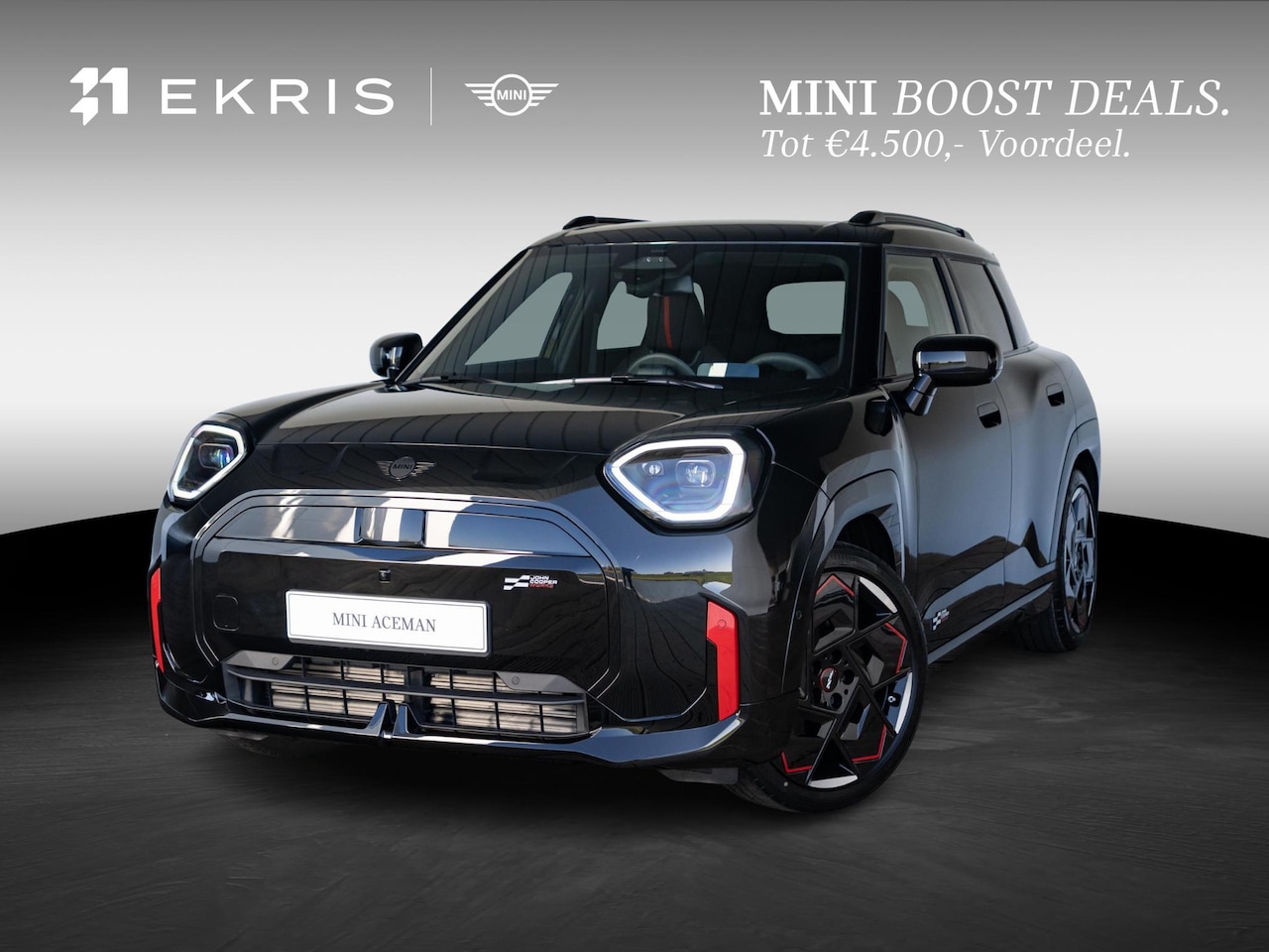 MINI Aceman - JCW XL - pakket + Trekhaak + Harman-Kardon + Driving Assistant Plus - AutoWereld.nl