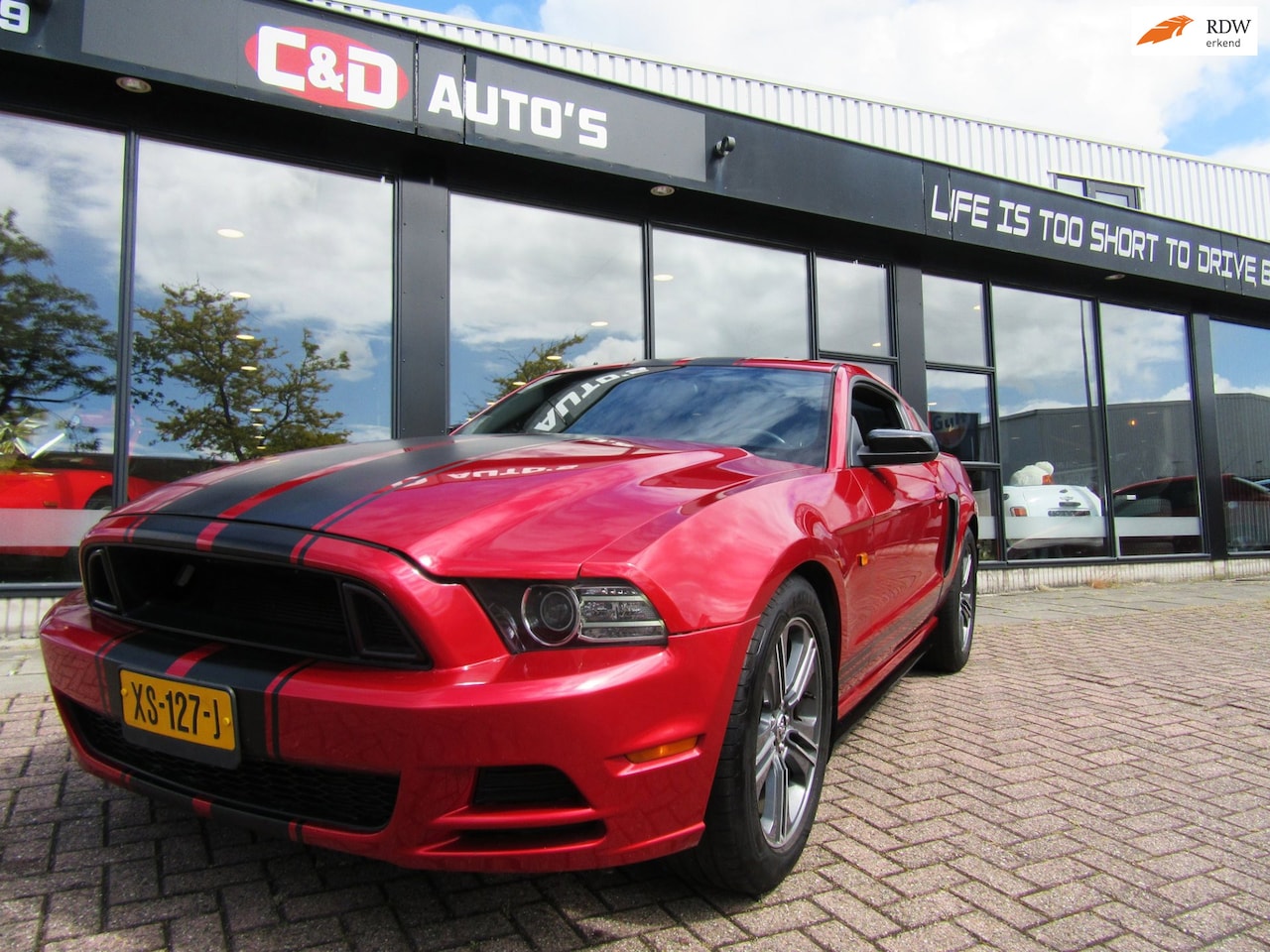 Ford Mustang - V6 2013 UNIEKE SHOWCAR ROUSH CARPLAY ETC - AutoWereld.nl