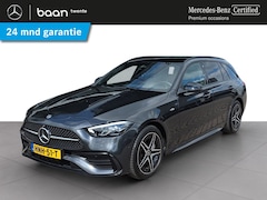 Mercedes-Benz C-klasse Estate - C 300 e Business Solution AMG | Memory pakket | Panoramadak | 360 Camera | Spiegelpakket |