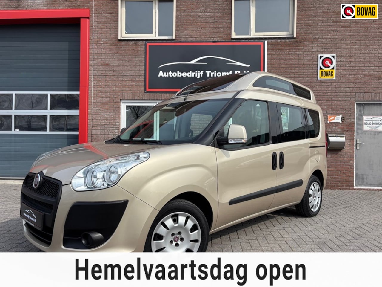 Fiat Doblò - 1.4 rolstoelauto- rolstoellift - rolstoelvervoer- rolstoel - AutoWereld.nl