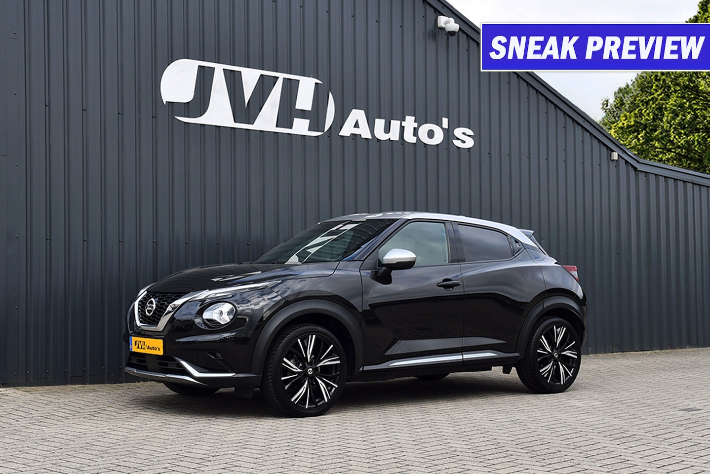 Nissan Juke - 1.0 DiG-T AUT N-Design Sport 01-2020 | Leder | Navi | Cam360 | Bi-Tone | TH - AutoWereld.nl