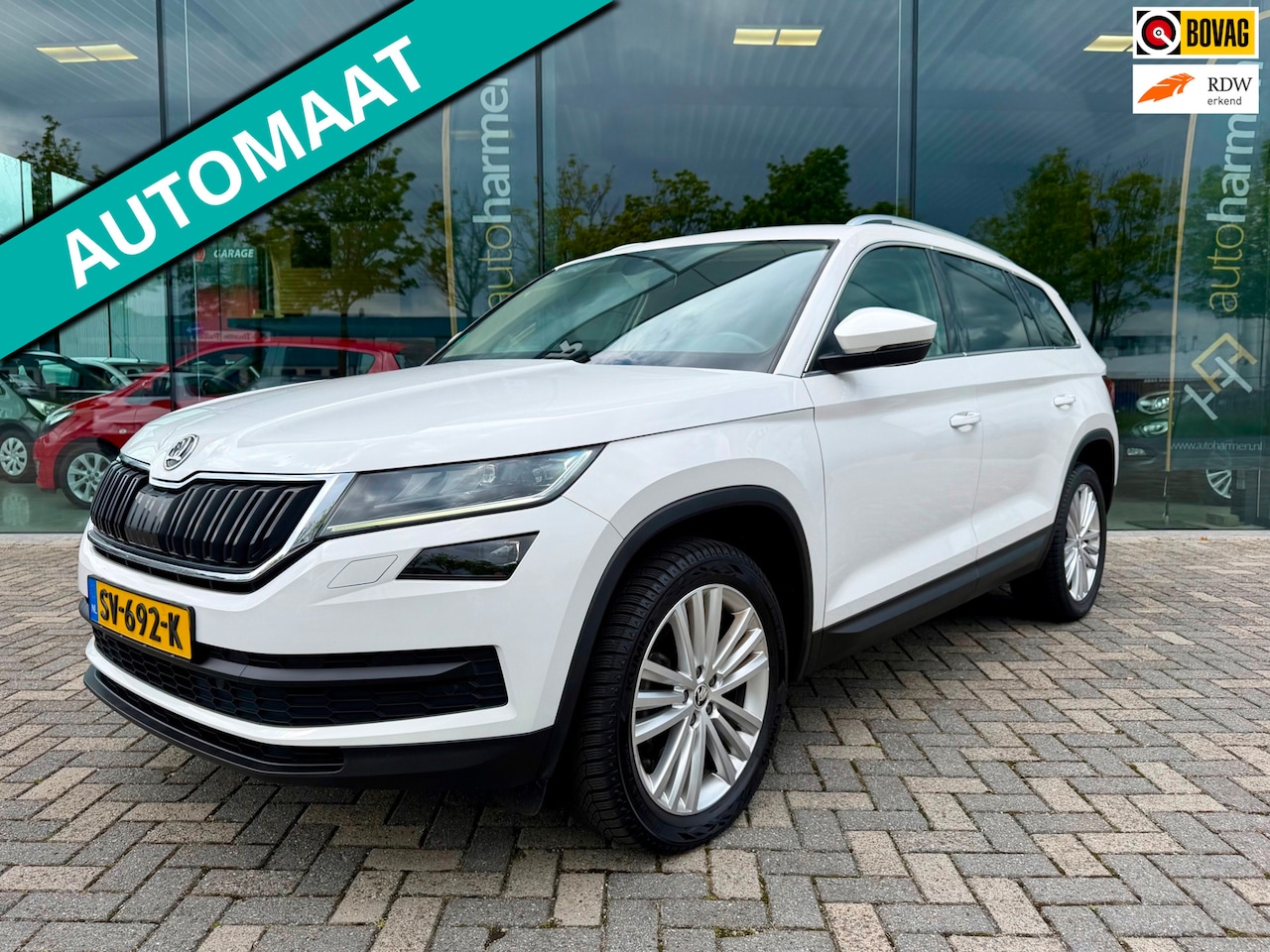 Skoda Kodiaq - 1.4 TSI ACT aut. Style Business 7 persoons, Leder, CarPlay - AutoWereld.nl