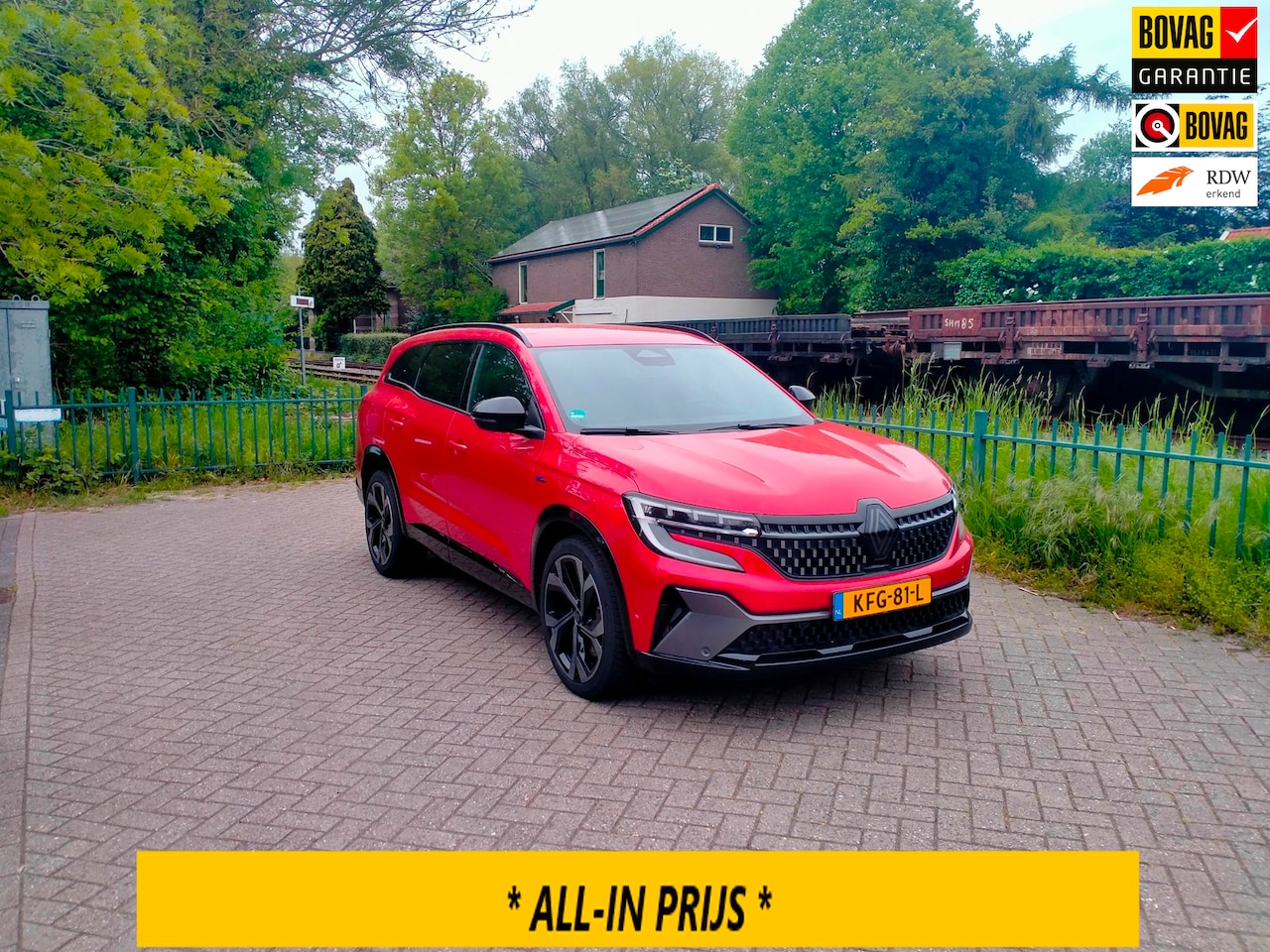 Renault Espace - E-Tech full hybrid 200 esprit Alpine 7p. lage km ALLINPRIJS - AutoWereld.nl