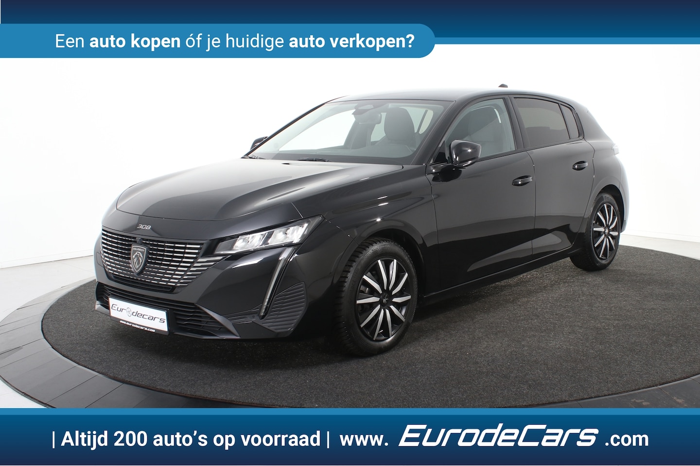 Peugeot 308 - 1.2 Allure 130 *1ste Eigenaar*Leer*Navigatie*360 Camera*Stoelverwarming* - AutoWereld.nl