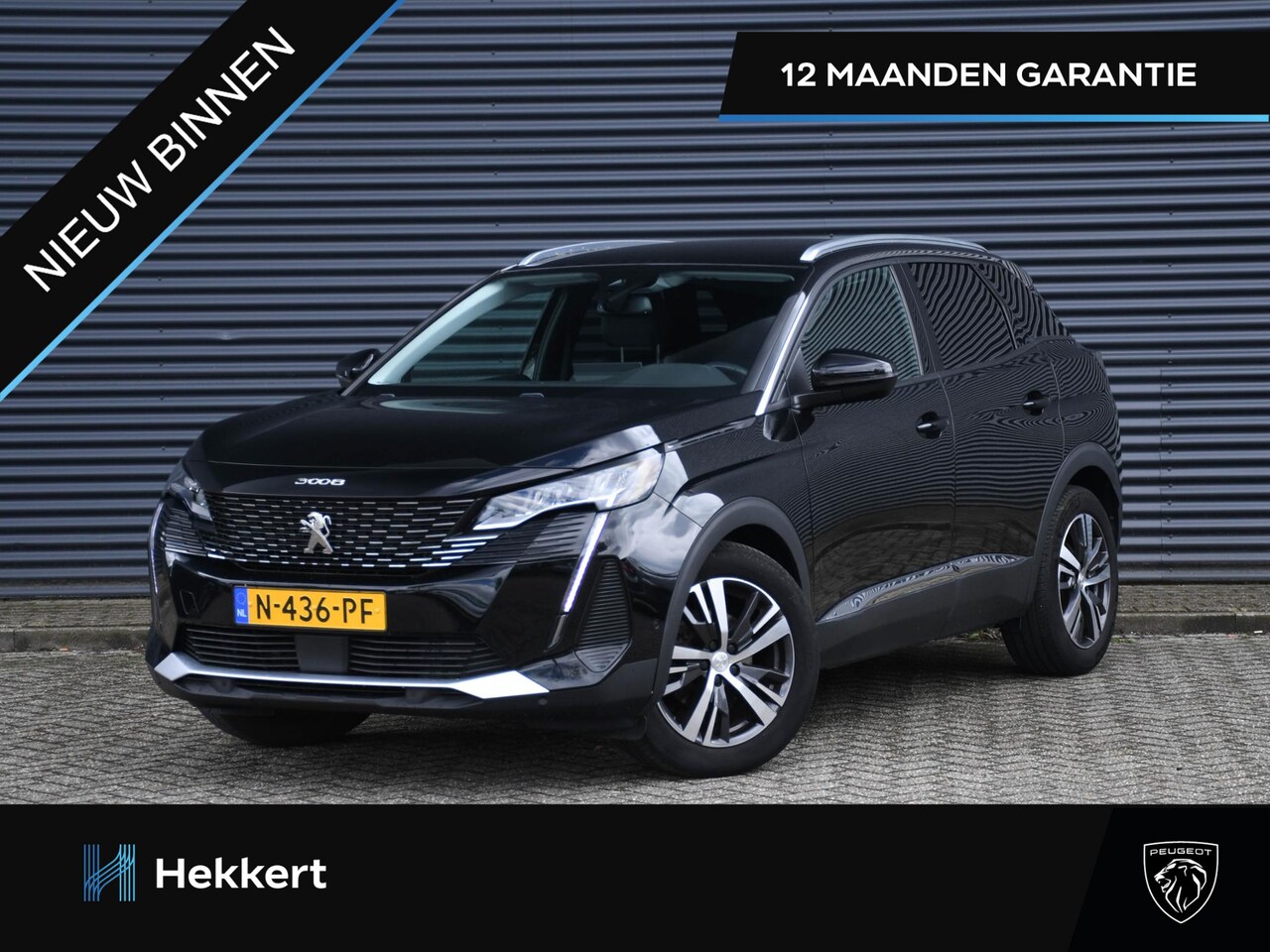 Peugeot 3008 - Blue Lease Premium 1.2 PureTech 130pk Automaat TREKHAAK | DAB | CAMERA | DODE HOEK | ELEK. - AutoWereld.nl