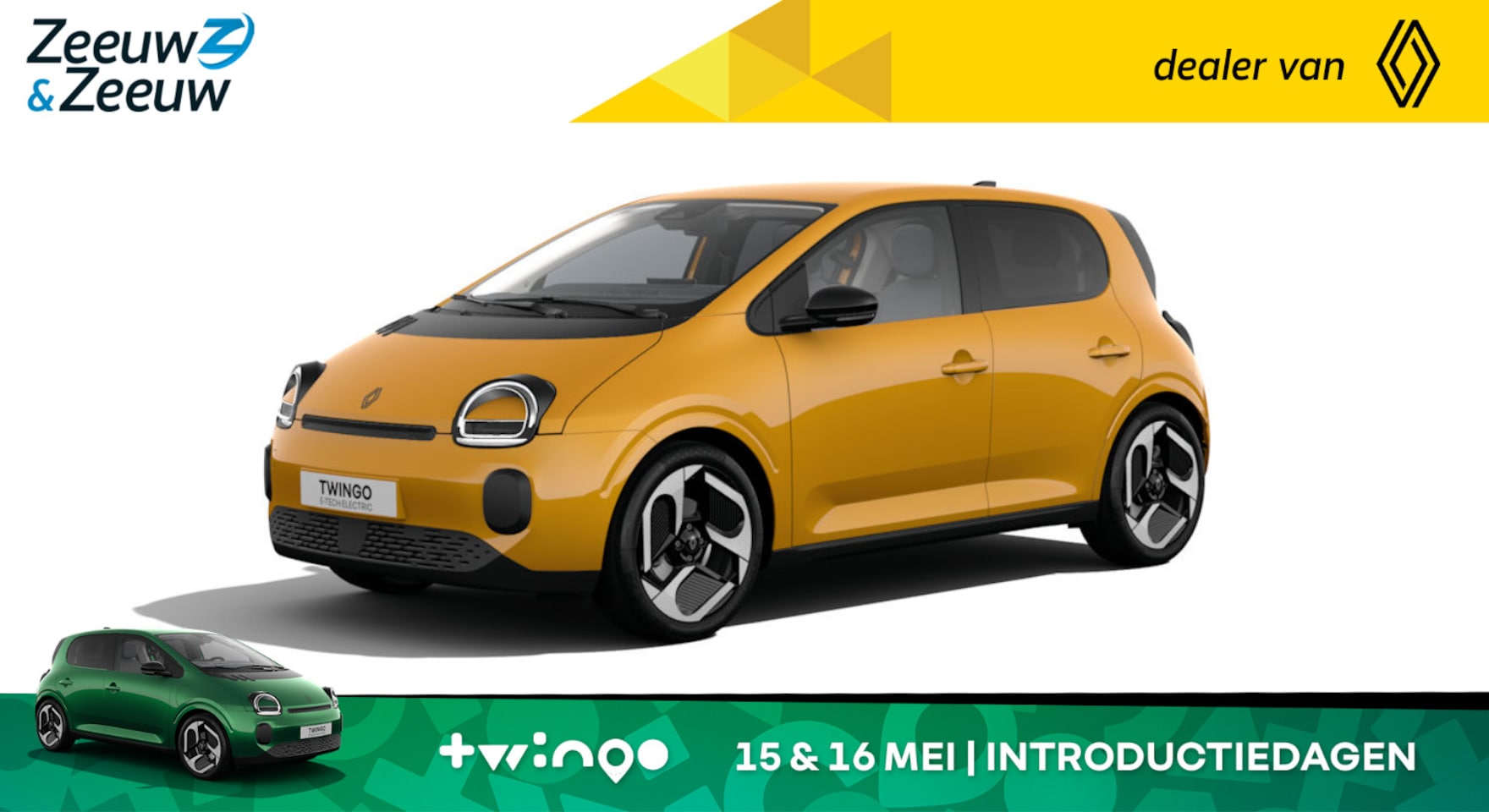 Renault Twingo - (Zeeuw & Zeeuw Private Lease Actie v.a. € 376,-) urban range techno l Wij maken graag een - AutoWereld.nl