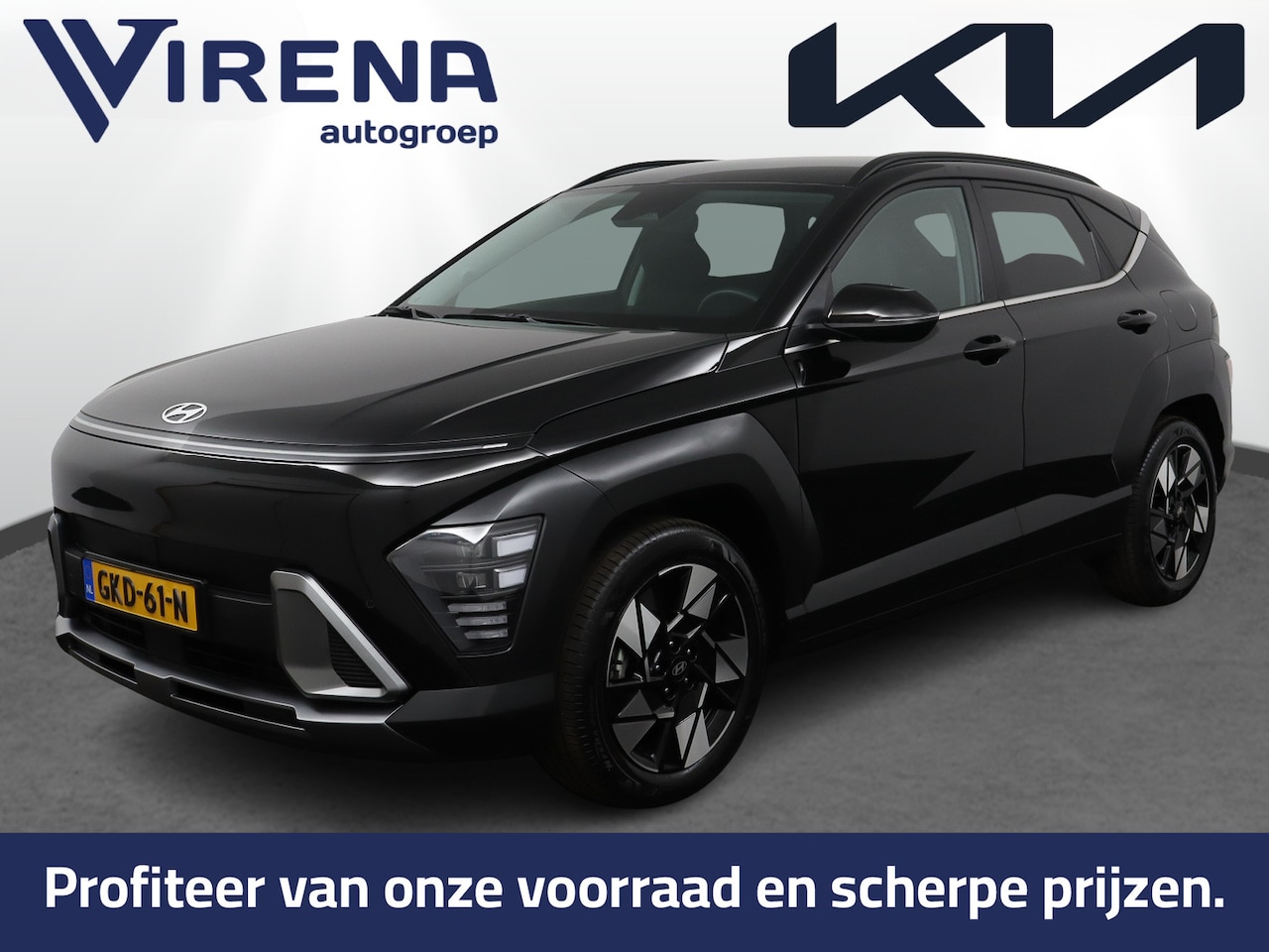Hyundai Kona - 1.6 GDI HEV Comfort Smart - Adaptieve cruise controle - Achteruitrijcamera - AutoWereld.nl