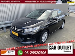 Citroën C4 - 1.2 PureTech Shine Clima, Stoelvw, CC, Navi, PDC, Trekh, nw. APK – Inruil Mogelijk –