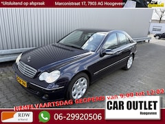 Mercedes-Benz C-klasse - 180 K. Elegance AUTOMAAT, Clima, CC, PDC v/a, LM, Trekh, nw. APK – Inruil Mogelijk –