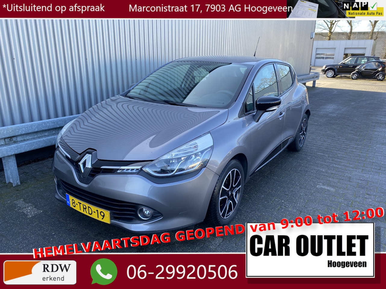 Renault Clio - 0.9 TCe Expression A/C, CC, Navi, LED-dagrij, LM, nw. APK – Inruil Mogelijk – - AutoWereld.nl