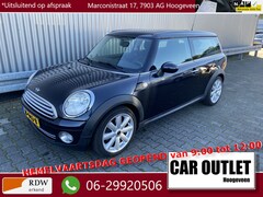 MINI Clubman - 1.6 Cooper 116Dkm. Xenon, A/C, Stoelvw, CC, PDC, LM, – Inruil Mogelijk –
