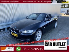 BMW 3-serie Cabrio - 320i High Executive AUTOMAAT, Leer, Navi, Clima, CC, PDC v/a, LM, – Inruil Mogelijk –