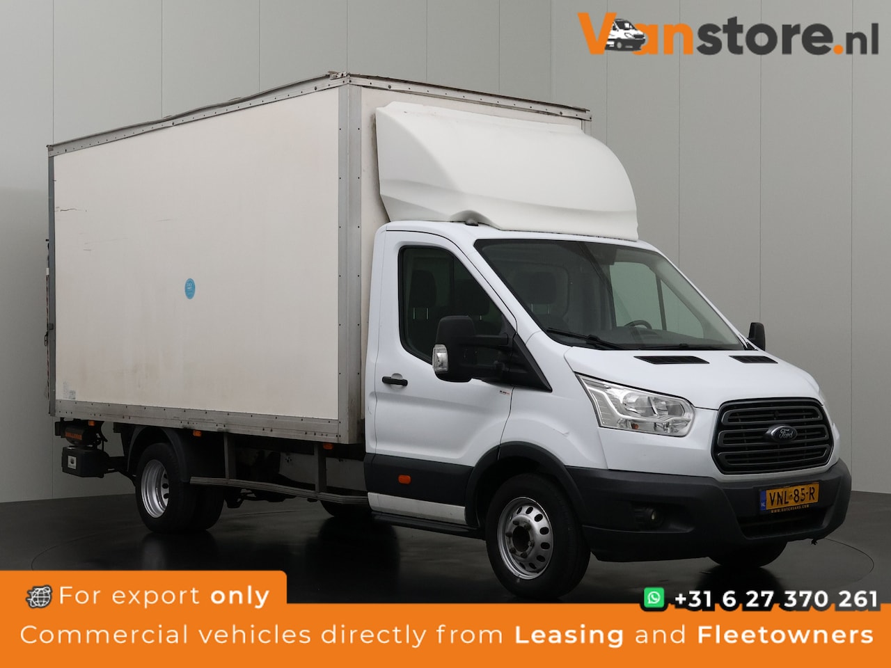 Ford Transit - 2.0TDCI Trend Bakwagen + laadklep | Airco | Cruise | 3-Zits - AutoWereld.nl