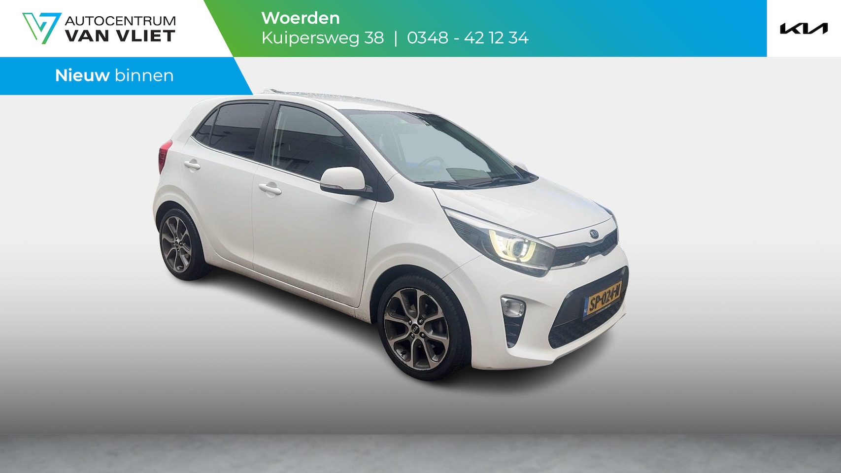 Kia Picanto - 1.0 CVVT Design Edition | Leder | Clima | Cruise | - AutoWereld.nl