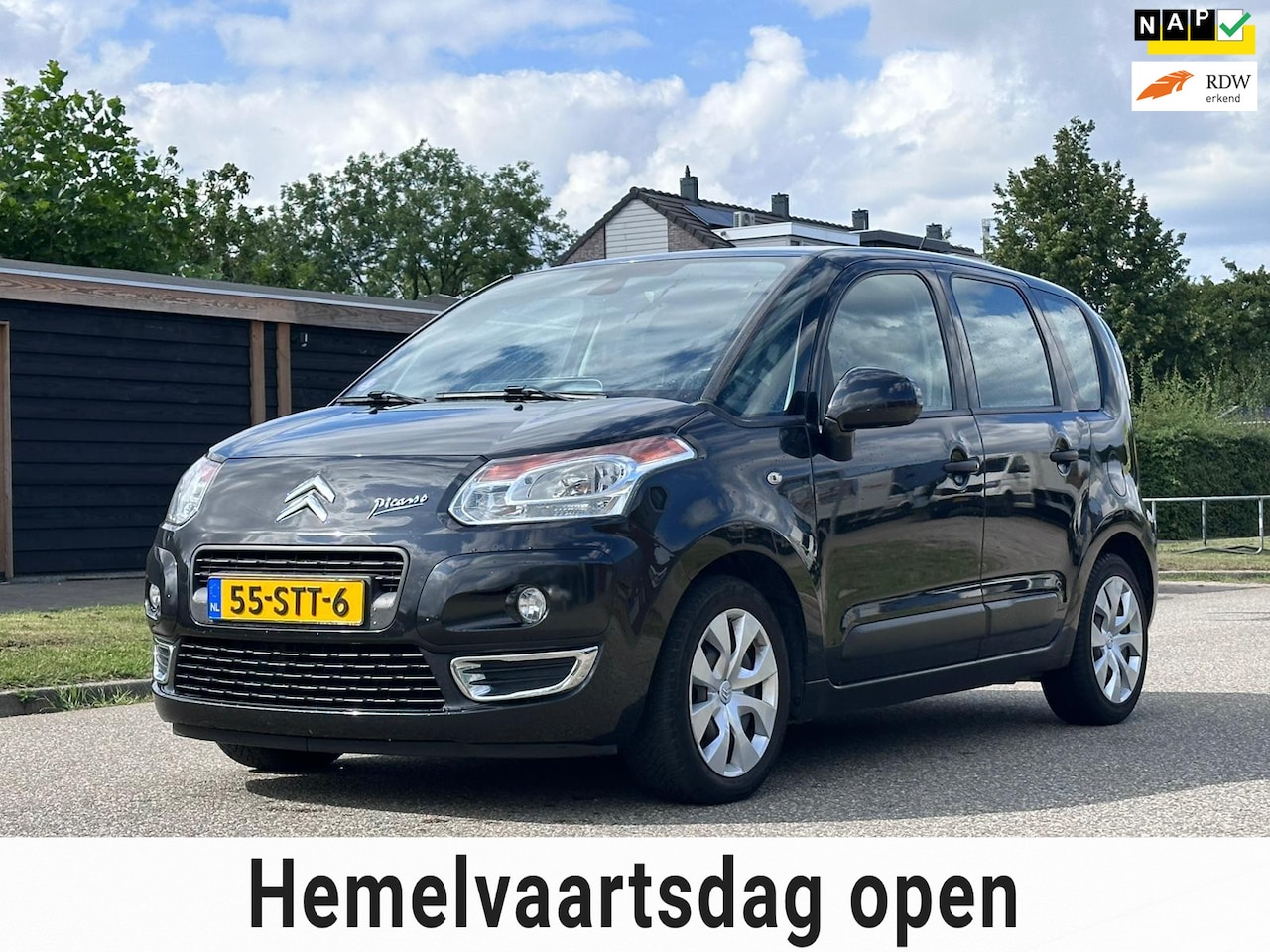 Citroën C3 Picasso - 1.4 VTi Aura Navigatie*Cruise*Clima*NAP*Trekhaak*Dealer onderhouden*Parkeersensoren*2e eig - AutoWereld.nl