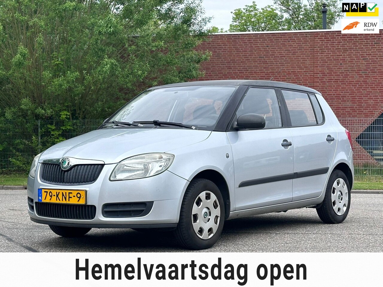 Skoda Fabia - 1.2 Drive 1e Eigenaar*Airco*28-02-2027 APK*Trekhaak*NAP*Dealer onderhouden*Stuurbekrachtig - AutoWereld.nl