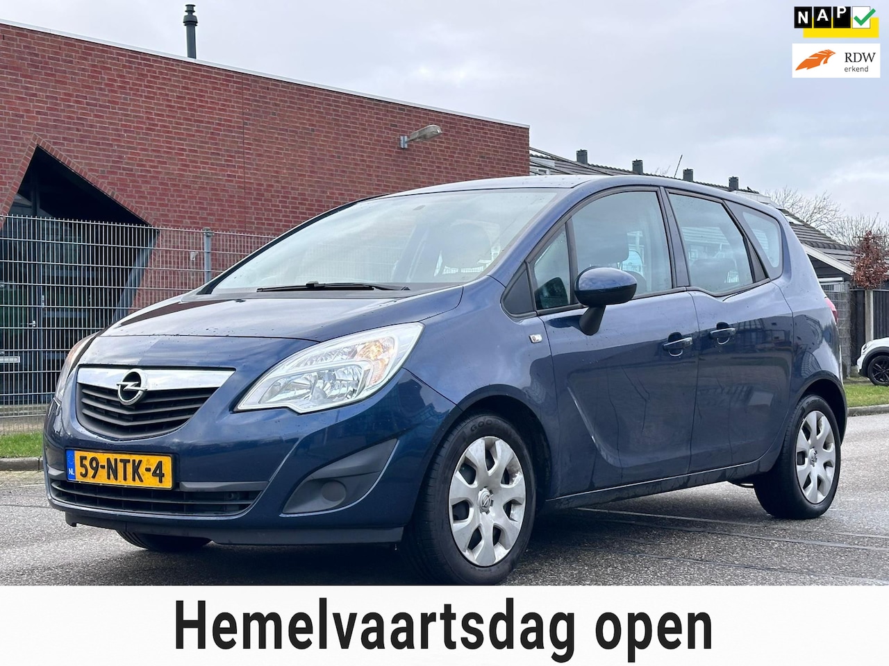 Opel Meriva - 1.4 Edition Cruise*Airco*Trekhaak*NAP*APK* - AutoWereld.nl