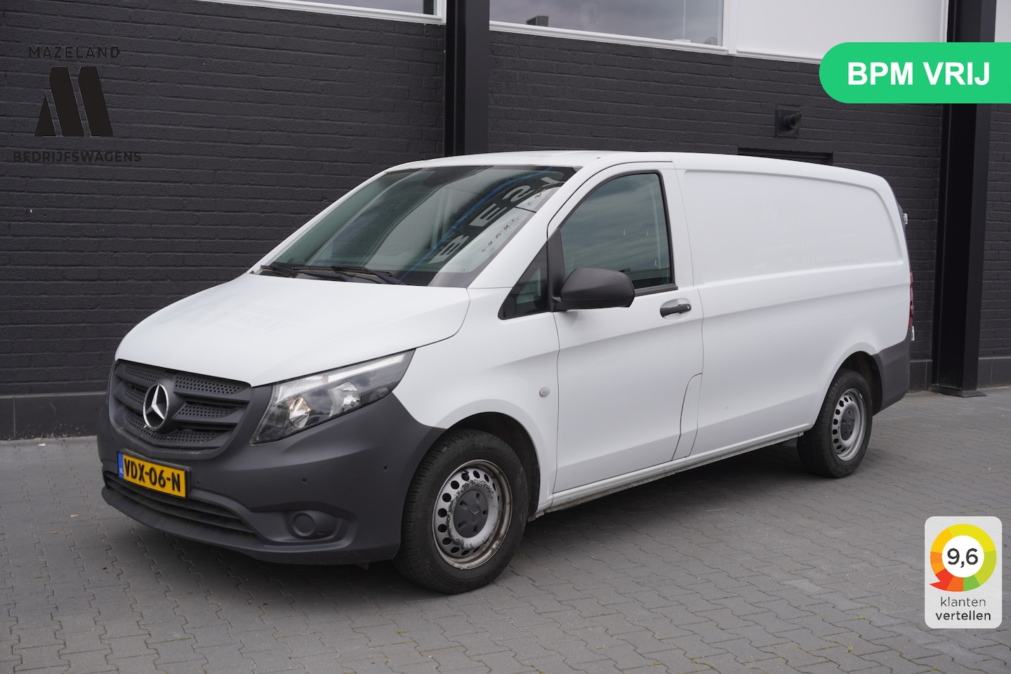 Mercedes-Benz Vito - 110 CDI Lang EURO 6 - Airco - Navi - Cruise - € 13.900,- Excl. - AutoWereld.nl
