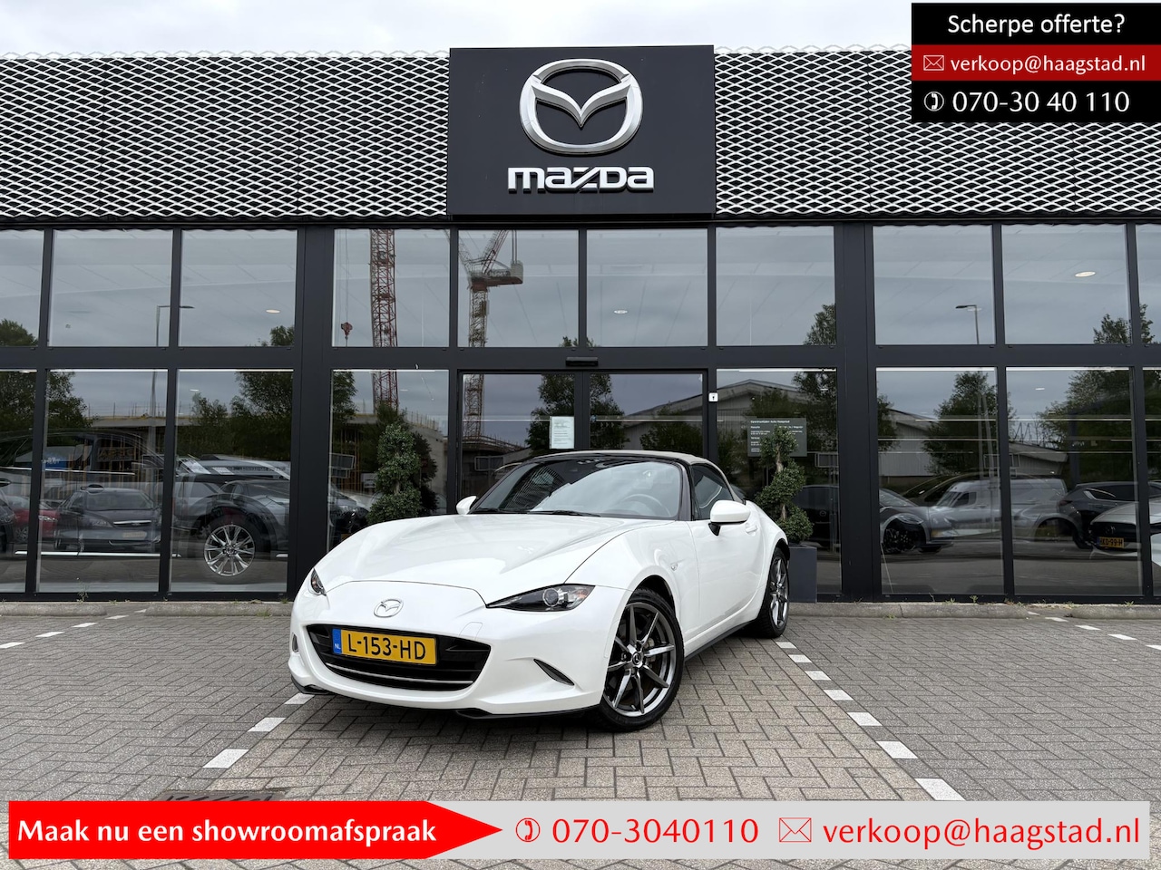 Mazda MX-5 - 2.0 SkyActiv-G 184 Sportive Recaro stoelen / Bilstein sportonderstel / Dealer onderhouden - AutoWereld.nl